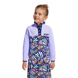Land's End Long Sleeve Fleece Dress